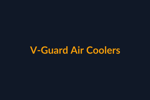 V-Guard Air Coolers available at Raguveer Electric Talala